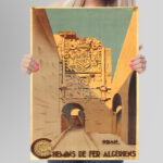 Affiche vintage Algérie Oran collection Dzeco Art