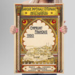 Affiche Banque Impériale Ottomane – Emprunt Français 1920 – Image 2