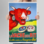 Affiche vintage La Vache qui Rit – Fromageries Bel – Image 9