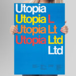 Affiche vintage Utopia Ltd (1969) – Dietmar R. Winkler – Image 9