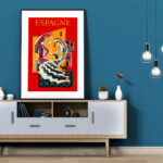 Affiche vintage Espagne – Bernard Villemot (1953) – Image 7