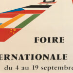 Affiche Algérie Vintage Foire internationale d'Alger Dzeco Art