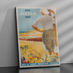 Affiche Vintage Algérie – Pays de Grande Production Agricole – Image 2
