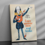 Affiche Vintage – Enjoy Summer More, Read Books (1966) – Image 2