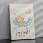 Affiche décorative chambre bébé - Good Night, Little One – Image 2
