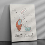 Affiche décorative chambre bébé – Best Friends – Image 2