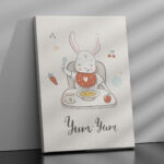 Affiche décorative chambre bébé – “Yum-Yum” – Image 2