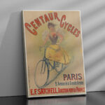 Affiche vintage Centaur Cycles – Paris (1898) – Image 2