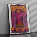 Affiche The Doors – Sacramento Memorial Auditorium 1968 – Image 2