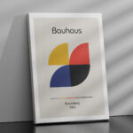 Affiche Bauhaus 1923 – Quarter Circles Ausstellung – Image 2