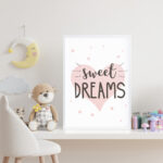 Affiche décorative chambre bébé - Sweet Dreams – Image 3