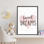 Affiche décorative chambre bébé - Sweet Dreams – Image 4