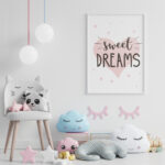 Affiche décorative chambre bébé - Sweet Dreams – Image 5