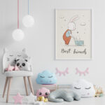 Affiche décorative chambre bébé – Best Friends – Image 5