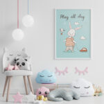 Affiche décorative chambre bébé – Play All Day – Image 5