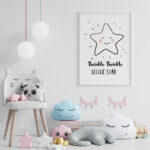 Affiche décorative chambre bébé - Twinkle Twinkle, Little Star – Image 5