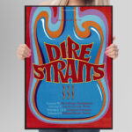 Affiche Dire Straits - Arco Arena Sacramento 1992 – Image 3