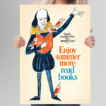 Affiche Vintage – Enjoy Summer More, Read Books (1966) – Image 3