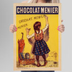 Affiche Vintage Chocolat Menier – Firmin Bouisset 1893 – Image 3