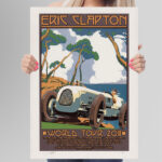 Affiche Eric Clapton – World Tour 2011 – Image 3