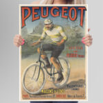 Affiche Vintage Les Fils de Peugeot Frères 1892 – Image 3
