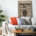 Affiche Apartheid No 1975 – Poster militant contre l’apartheid – Image 4