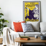 Affiche Vintage Try Vio-Violet – A New Lundborg Perfume – Image 4