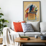 Affiche Vintage Crédit Foncier d’Algérie et de Tunisie 1920 – Image 4