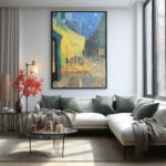 Affiche Terrasse du Café le Soir – Van Gogh (1888) – Image 2