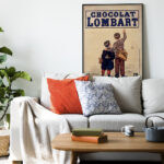 Affiche vintage Chocolat Lombart – Tiens voilà le meilleur (1890) – Image 4