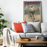 Affiche Vintage Les Fils de Peugeot Frères 1892 – Image 4