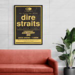 Affiche Dire Straits Arco Arena – Concert du 30 janvier 1992 – Image 5