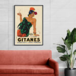 Affiche Vintage Gitanes – Cigarettes de la Régie Française – Image 5