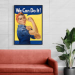 Affiche Vintage We Can Do It! (1942) – Image 4