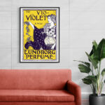Affiche Vintage Try Vio-Violet – A New Lundborg Perfume – Image 5