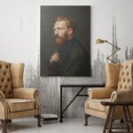 Affiche John Russell's Portrait of Vincent van Gogh – 1886 – Image 3