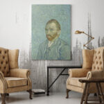 Affiche Autoportrait of Vincent van Gogh – 1889 – Image 3