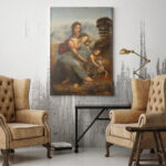 Affiche Virgin and Child with St Anne – Léonard de Vinci – Image 3