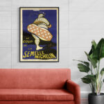 Affiche vintage Michelin – Le coup de la semelle Michelin (1912) – Image 5