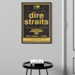 Affiche Dire Straits Arco Arena – Concert du 30 janvier 1992 – Image 6