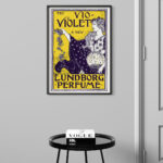 Affiche Vintage Try Vio-Violet – A New Lundborg Perfume – Image 6