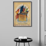 Affiche Vintage Crédit Foncier d’Algérie et de Tunisie 1920 – Image 6