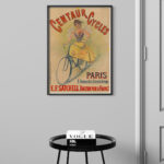 Affiche vintage Centaur Cycles – Paris (1898) – Image 6