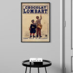 Affiche vintage Chocolat Lombart – Tiens voilà le meilleur (1890) – Image 6