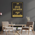 Affiche Dire Straits Arco Arena – Concert du 30 janvier 1992 – Image 7