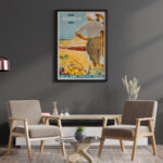 Affiche Vintage Algérie – Pays de Grande Production Agricole – Image 7