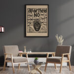 Affiche Apartheid No 1975 – Poster militant contre l’apartheid – Image 7