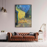 Affiche Terrasse du Café le Soir – Van Gogh (1888) – Image 5