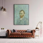 Affiche Autoportrait of Vincent van Gogh – 1889 – Image 5