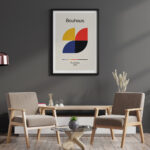 Affiche Bauhaus 1923 – Quarter Circles Ausstellung – Image 7